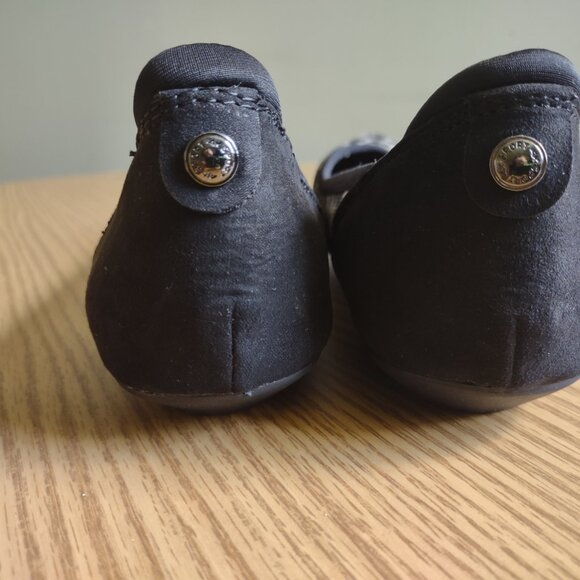 Anne Klein AK Sport leopard print fabric flats - EUC - size 8.5 - Picture 8 of 9